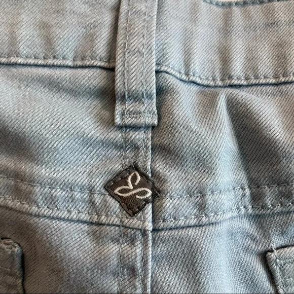 PRANA Sz 10 x 30 Light Grey  Jeans NWT - Picture 6 of 10